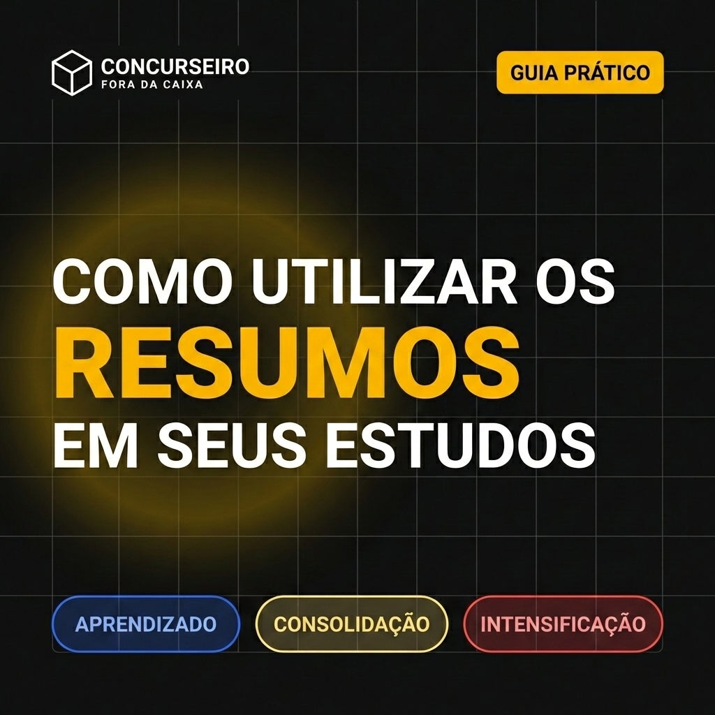 Como Usar os Resumos do Concurseiro Fora da Caixa na Sua Preparação