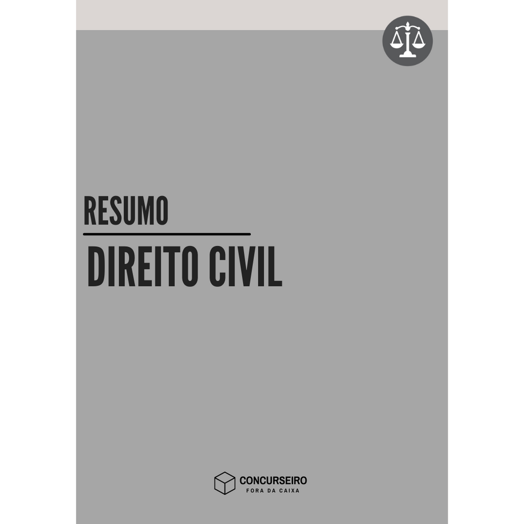 Resumo de Direito Civil | Concurseiro Fora da Caixa