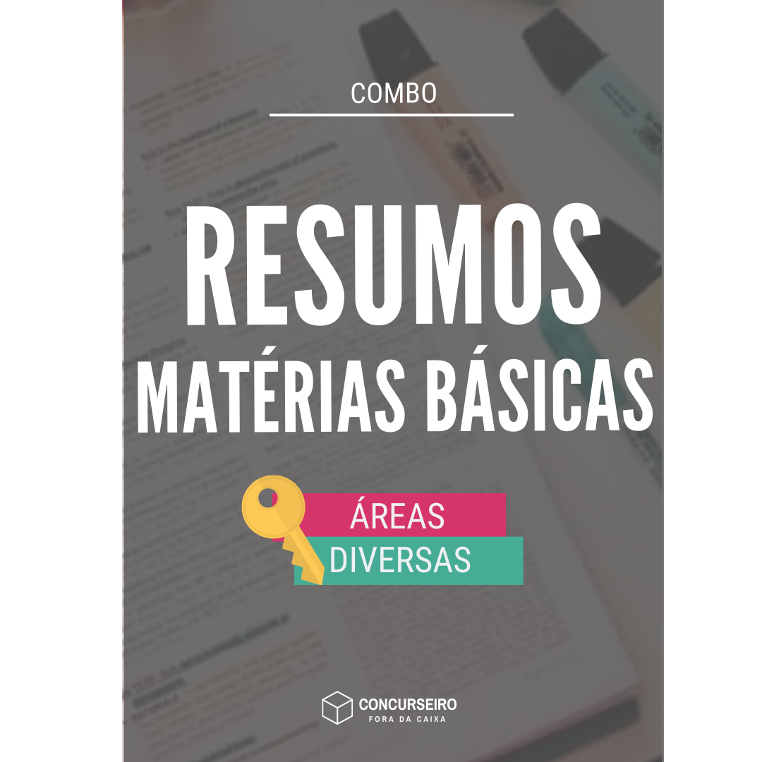 Resumos De Matérias Básicas Para Concursos | Concurseiro Fora Da Caixa